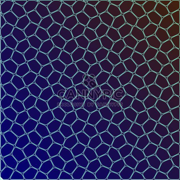 Vector illustration of abstract geometric dark blue background - Free vector #126042