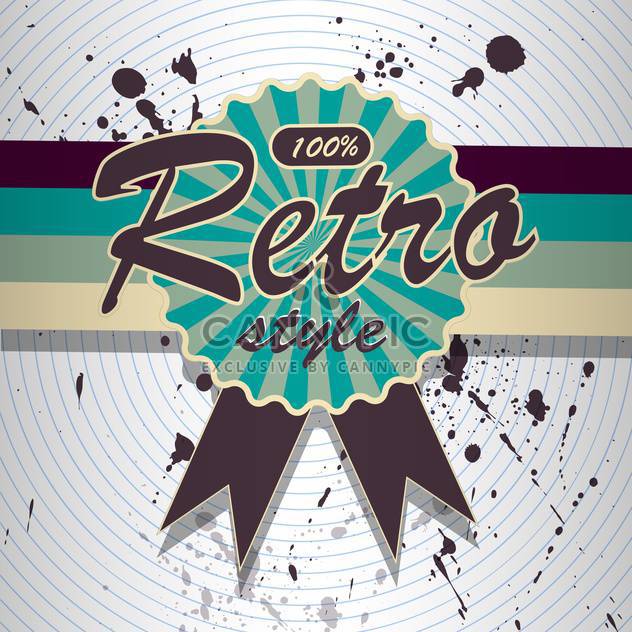 Vector colorful retro background with spray paint signs - Free vector #126392