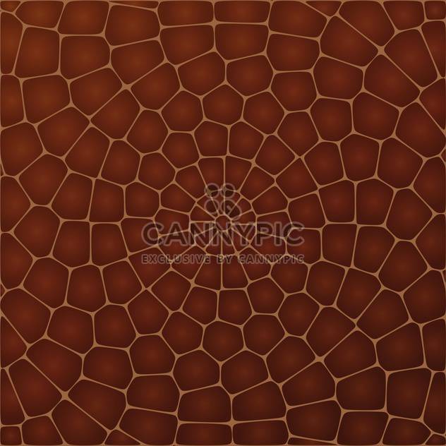 Vector illustration of mosaic brown background - Free vector #126502