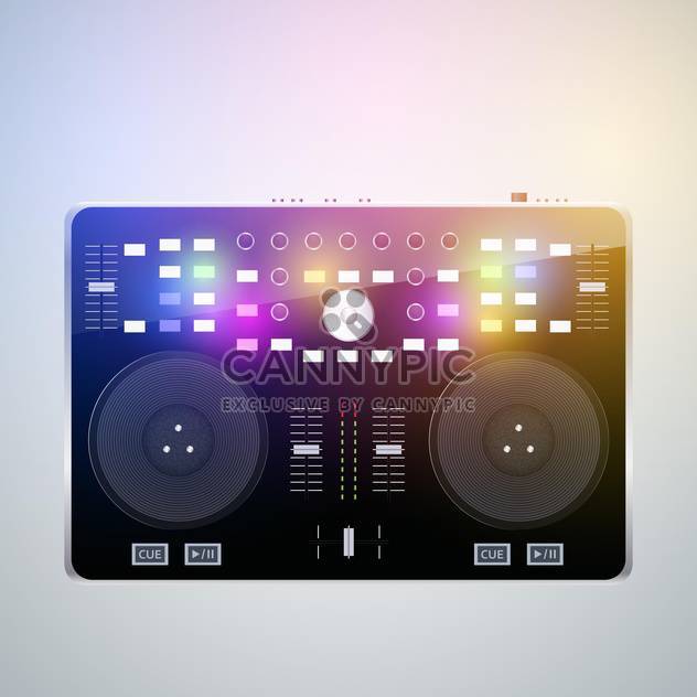 Mixing desk production sound - Free vector #128152