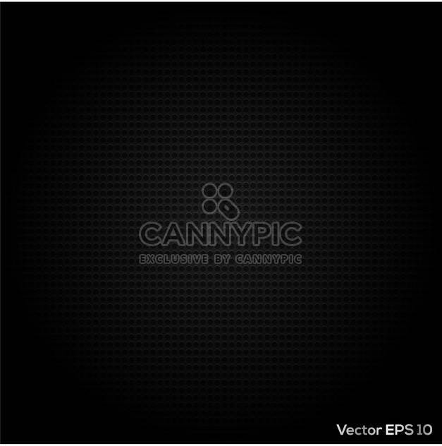 Vector abstract black dotted metal background - vector gratuit #128912 