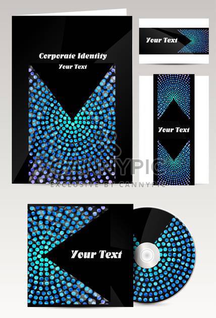 Set of templates corporate identity - vector #131252 gratis