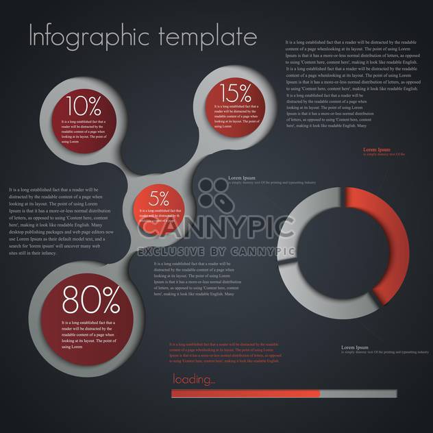 business infographic elements set - Free vector #133282