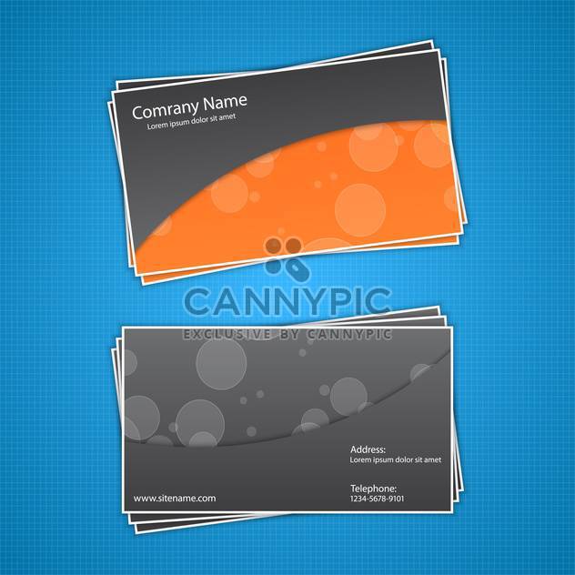 business cards vector background - Free vector #133772