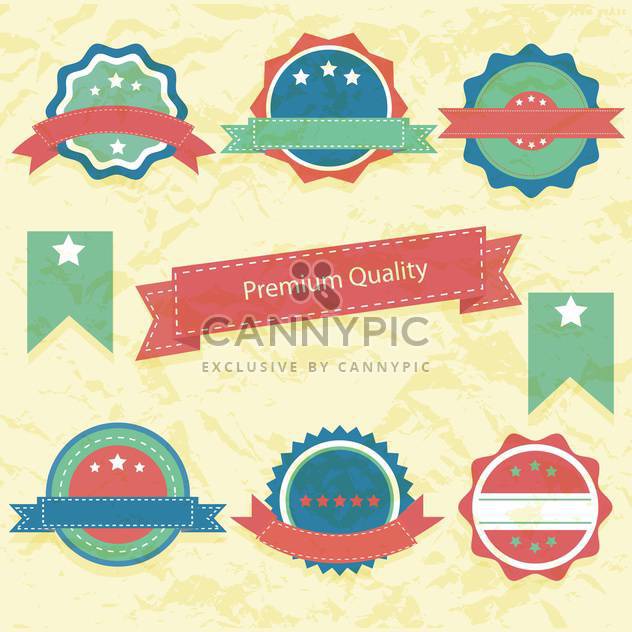 high quality labels collection - Free vector #133962