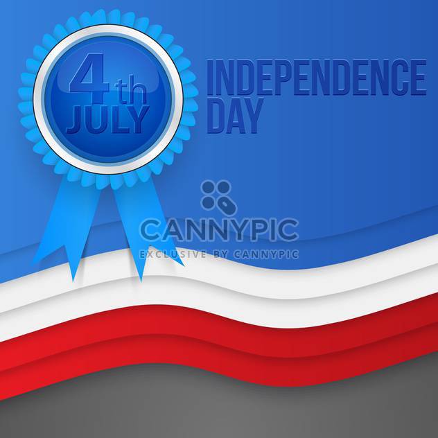 american independence day background - vector gratuit #134432 
