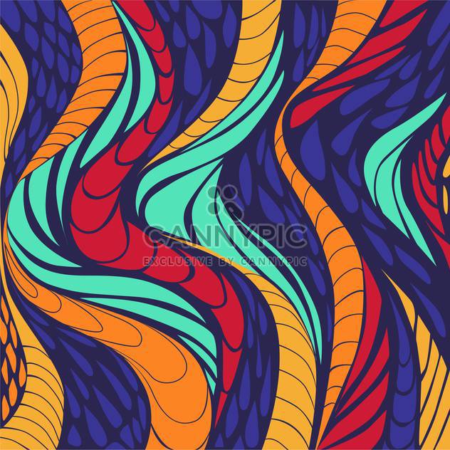 Vector illustration of colorful art mosaic background - Free vector #125782