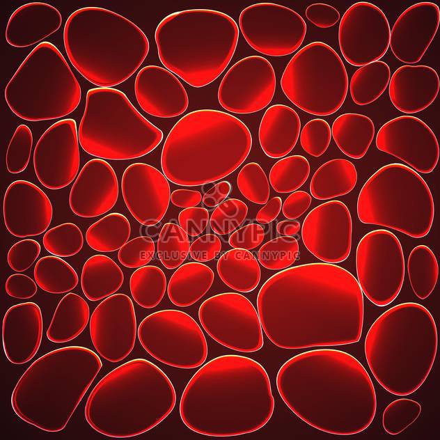 Vector red stones abstract background - бесплатный vector #126312