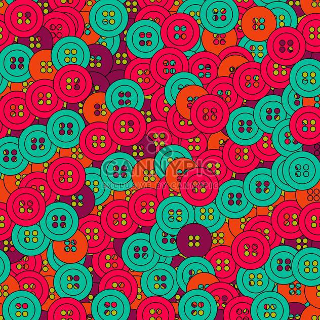 Vector background with colorful beautiful buttons - Free vector #126942