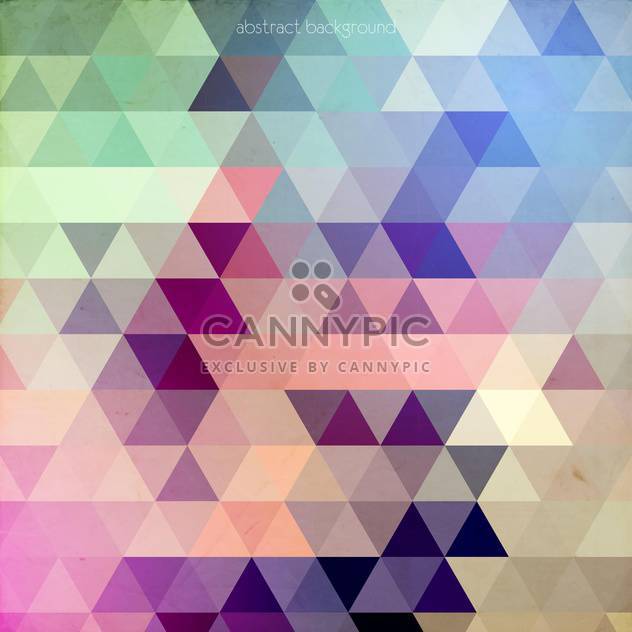 Abstract Vector Colorful Geometric Background - Kostenloses vector #128732