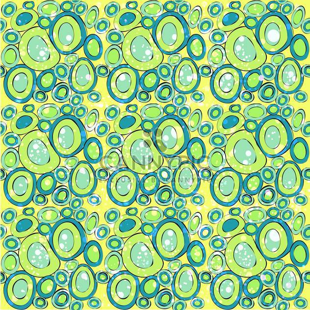 Abstract yellow background with green circles - vector #130042 gratis