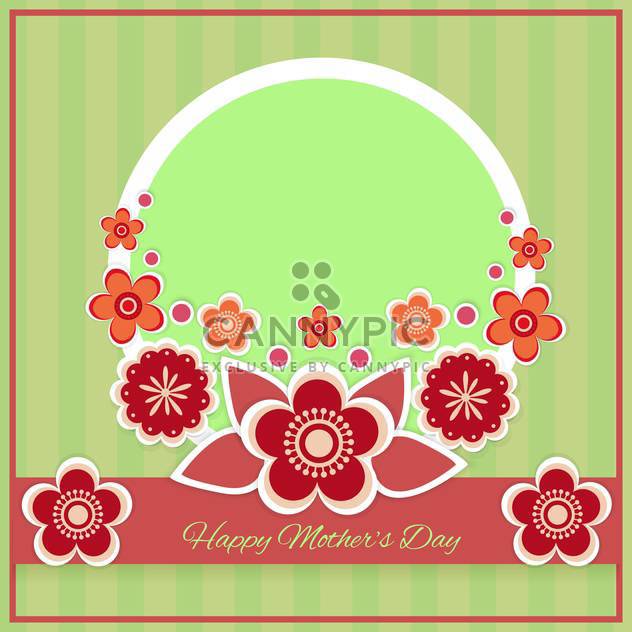 Happy mother day background - Free vector #130572