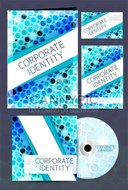 corporate identity business labels set - Kostenloses vector #132602