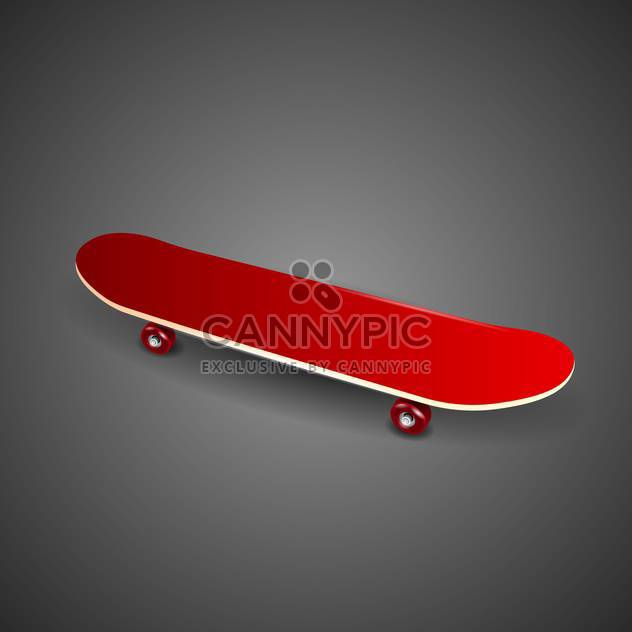 skateboard deck vector illustration - vector #132792 gratis