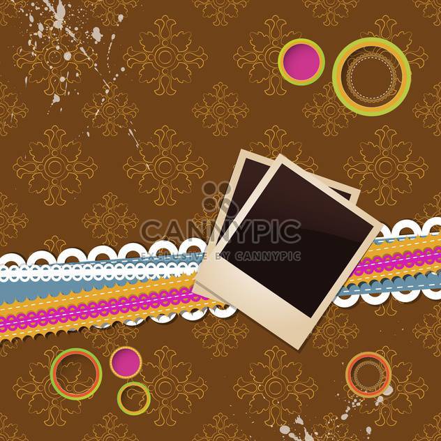 blank aged photo frames - Kostenloses vector #132832