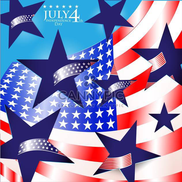 usa independence day illustration - Free vector #134152