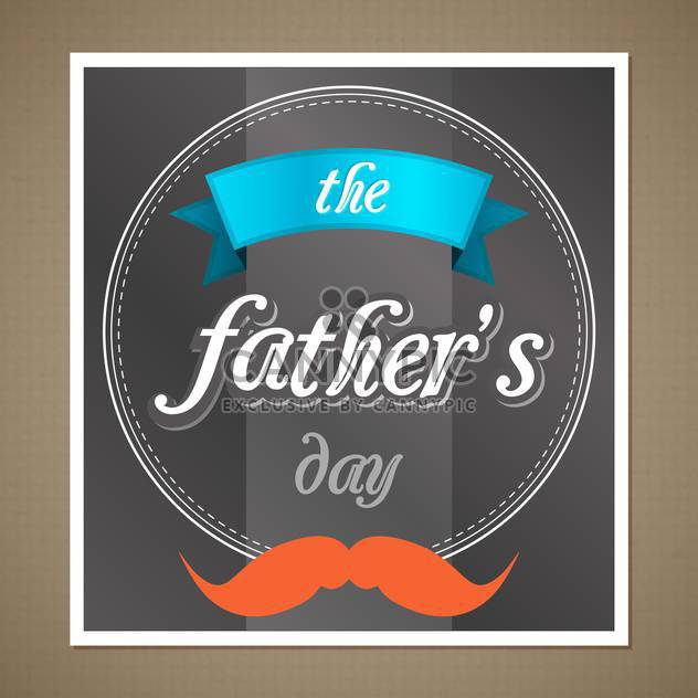 happy father's day banner - бесплатный vector #134352